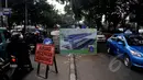 Pembangunan jalan layang khusus bus transjakarta Koridor 13 Kapten Tendean-Blok M-Ciledug dimulai dengan uji tanah di delapan lokasi dari total 27 lokasi pemancangan tiang, Jakarta, Rabu (4/1/2015). (Liputan6.com/Johan Tallo)