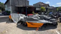 Terbelah Dua, Mclaren YouTuber Andra ST Baru Dibeli Tiga Bulan