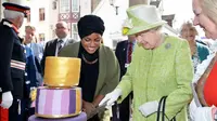 Kue Ulang Tahun Ratu Elizabeth II. Foto: AP