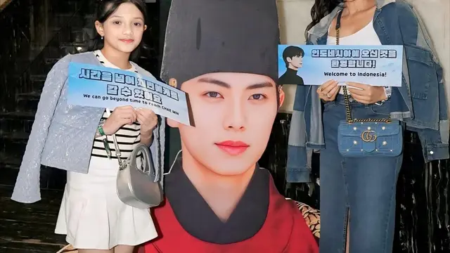 Ashanty dan Arsy Kompak Bergaya Biru Denim Saat Hadiri Fan Meeting Lee Chae Min, Stylish dan Serasi!