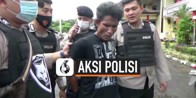 VIDEO: Rekaman Aksi Polisi Kejar Pelaku Penodongan dan Pencurian di Palembang
