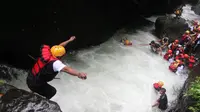 Gratis Uji Adrenalin di Ranto Canyon, Hati-Hati Tergelincir