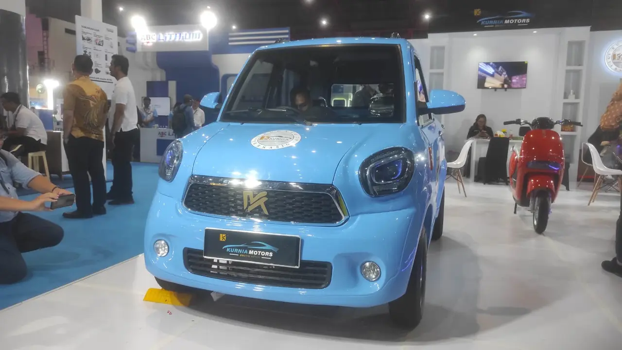 Mobil Listrik Mungil Ini Dibanderol Hanya Rp 85 Juta (Arief A/Liputan6)