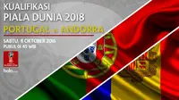 Kualifikasi Piala Dunia 2018_Portugal Vs Andorra (Bola.com/Adreanus Titus)