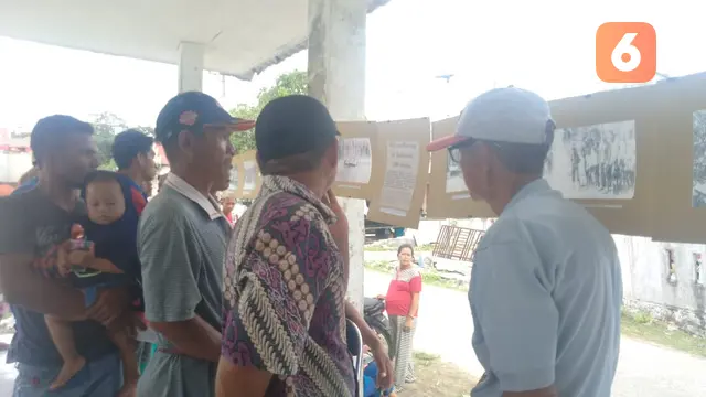 pameran kebencanaan di Desa Labean, Donggala