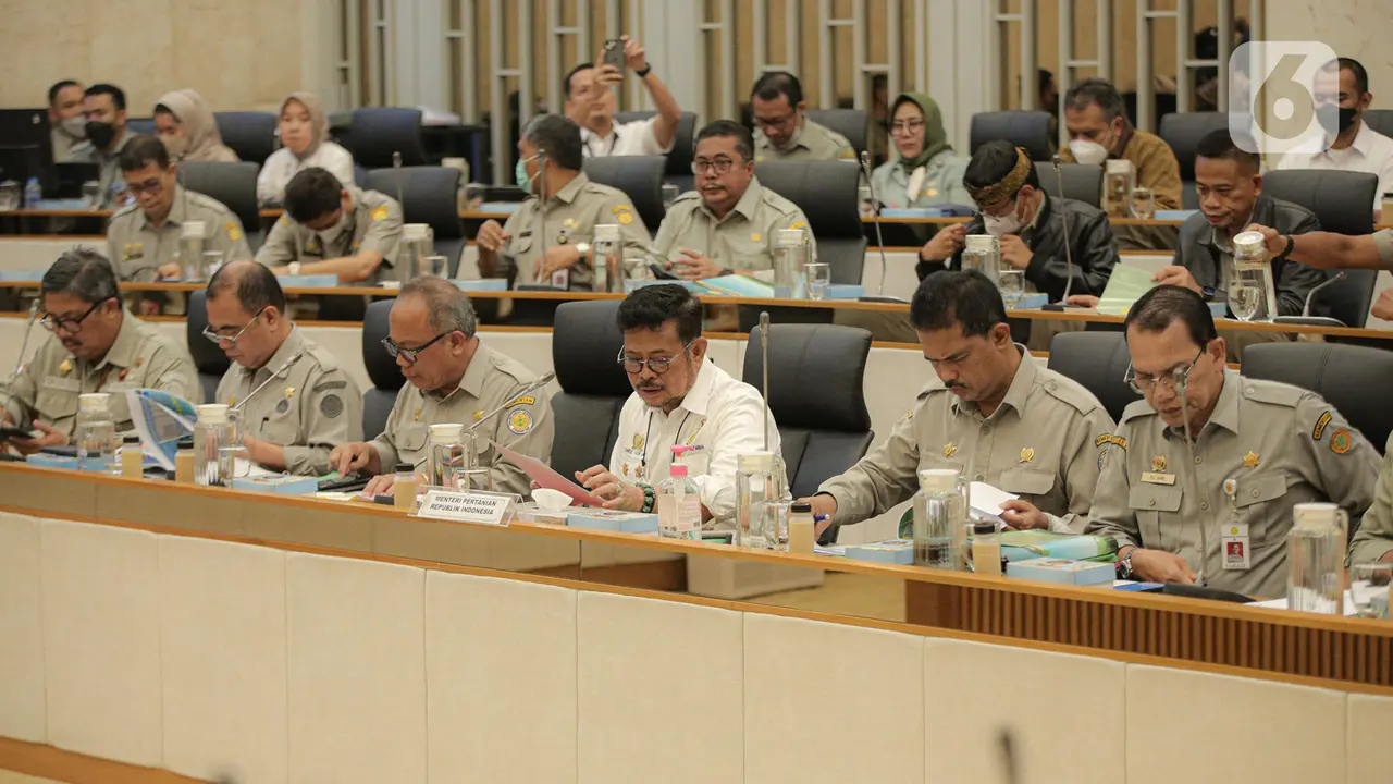 Mentan Syahrul Yasin Limpo Bertemu Komisi IV DPR Bahas Program Program Kementan