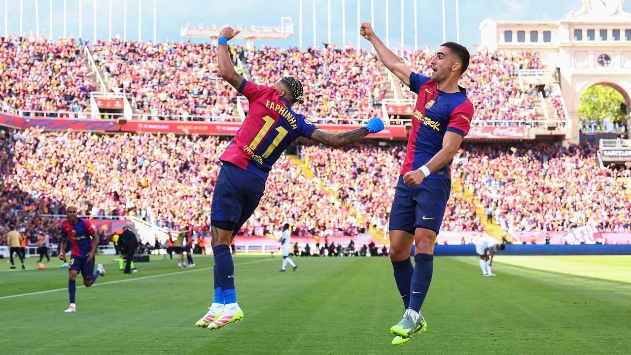 FOTO: El Clasifo Barcelona Hajar Real Madrid 4-3