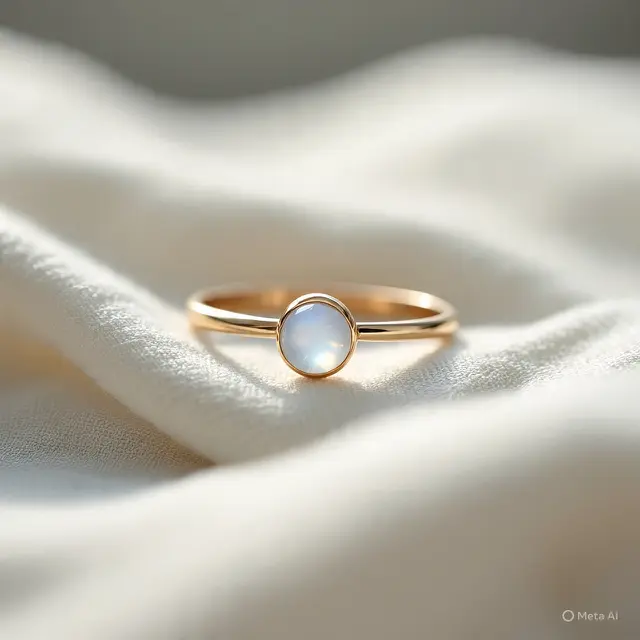 Cincin Emas Aesthetic