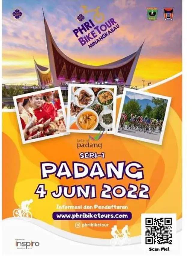 PHRI Bike Tour 2022 Dimulai di Padang, Peserta Bakal Nikmati Keindahan Alam dan Membuat Teh Talua