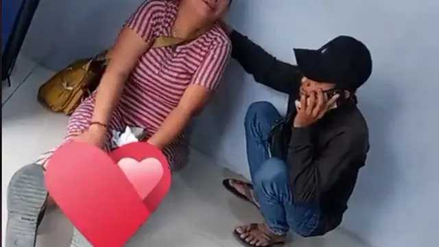 Ibu Ini Diselamatkan Satpam, Menangis Haru Setelah Tidak Jadi Transfer ke Penipu