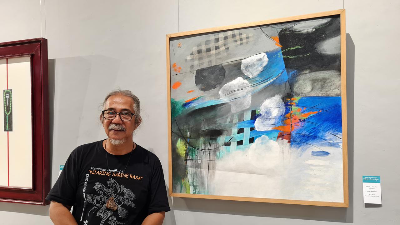 Seniman Lukis Sentot T Raharjo