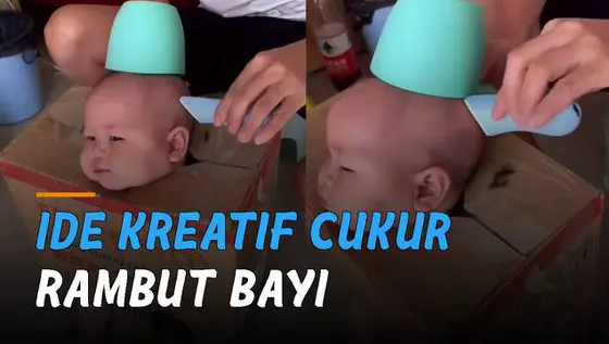 VIDEO: Sensasi Cukur Rambut dengan Api di India