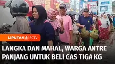 Kelangkaan gas 3 kilogram terjadi di sejumlah daerah. Di Samarinda, Kalimantan Timur, warga rela antre panjang untuk mendapatkan gas 3 kilogram yang dijual di SPBU.