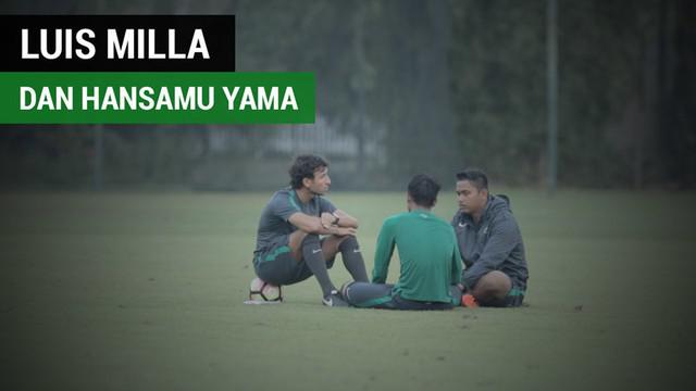 Berita video Pelatih Luis Milla mengungkap maksud berbicara khusus dengan bek Timnas U-22, Hansamu Yama, setelah sesi latihan.