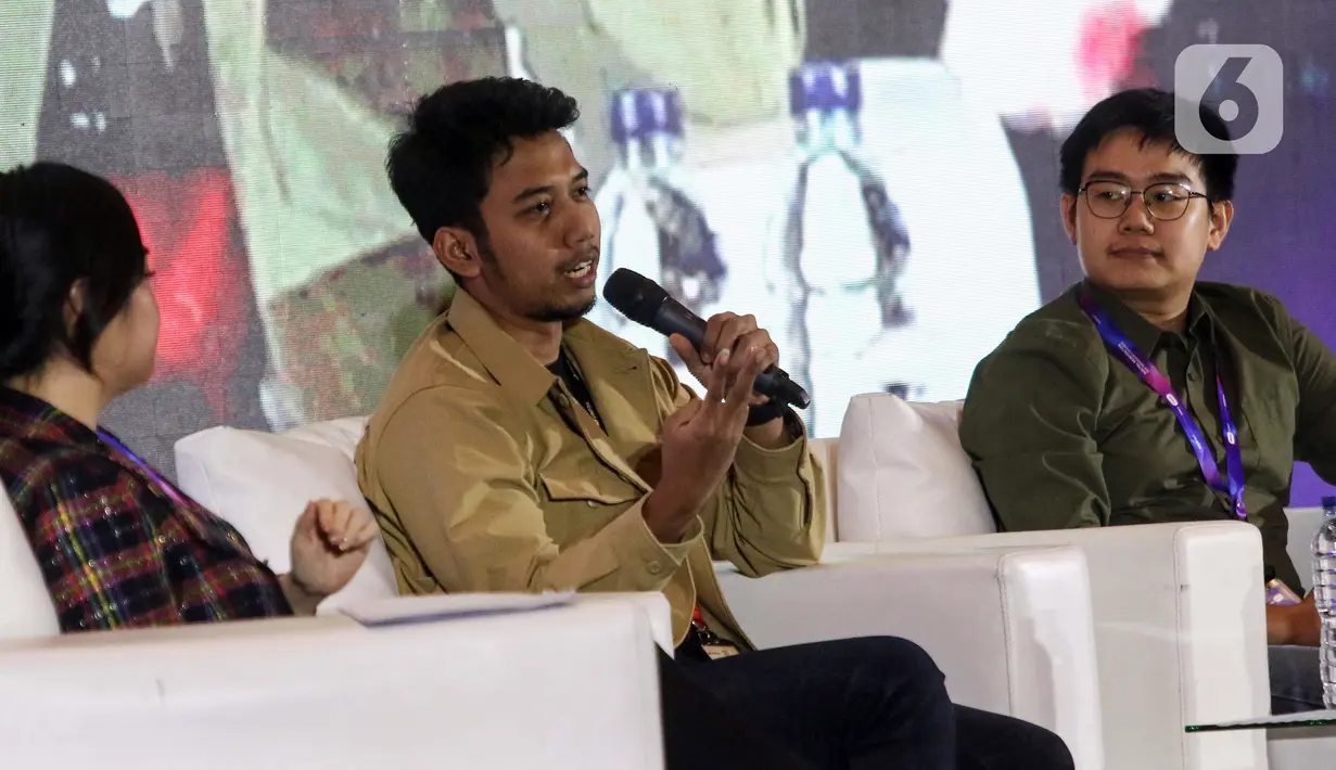 Teknologi terkini dan masa depan, terutama AI, akan menjadi faktor kunci dalam membantu bisnis menghadapi dan memanfaatkan peluang-peluang pasar. (Liputan6.com/Angga Yuniar)