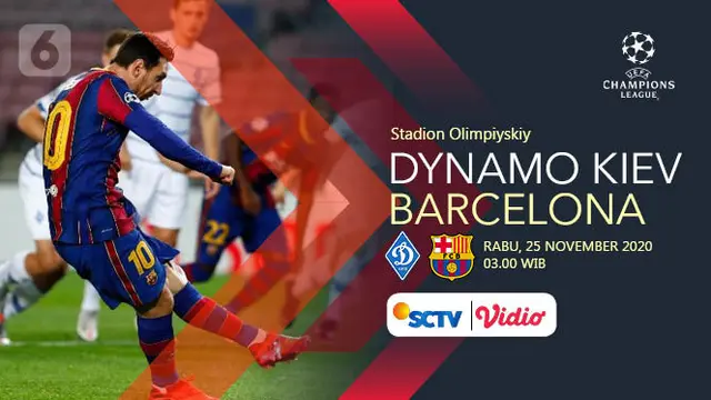 PREDIKSI Dynamo Kiev vs Barcelona