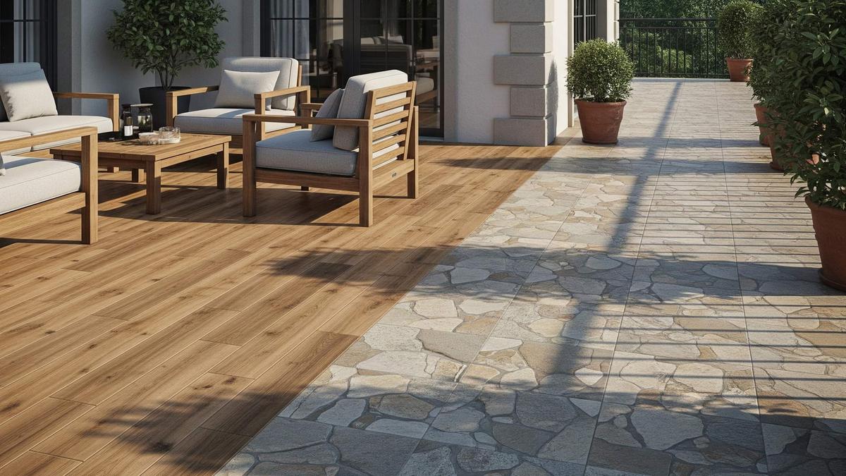 15 Model Teras Rumah dengan Lantai Kasar Anti Licin, Aman, Estetik, dan Tahan Lama