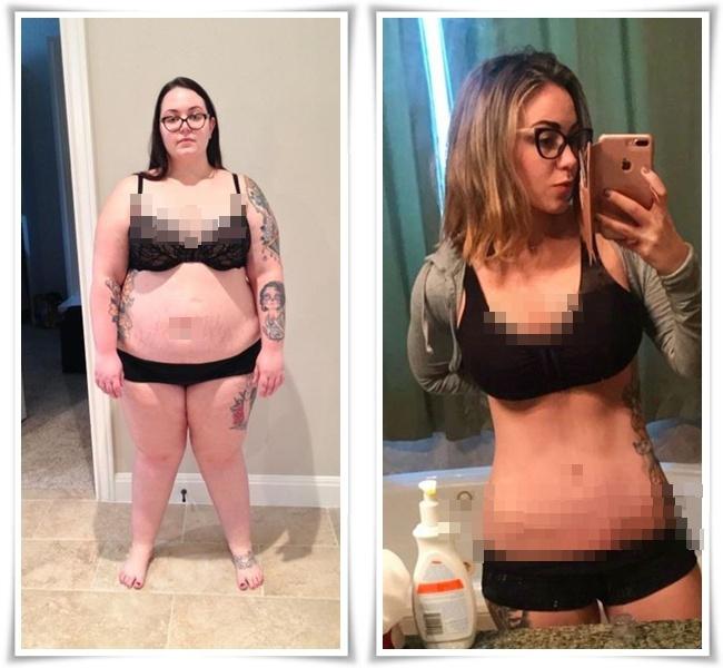 Perbedaan Maguire sebelum dan sesudah diet | Photo: Copyright mirror.co.uk