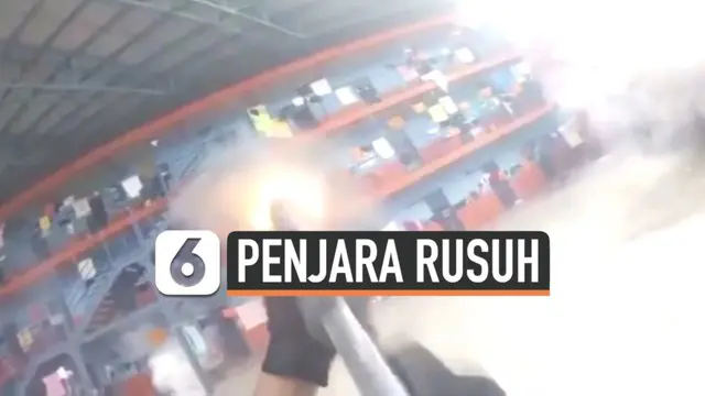 VIDEO: Mencekam dalam Penjara Ekuador, Tembakan Bertubi-tubi ke Arah Napi