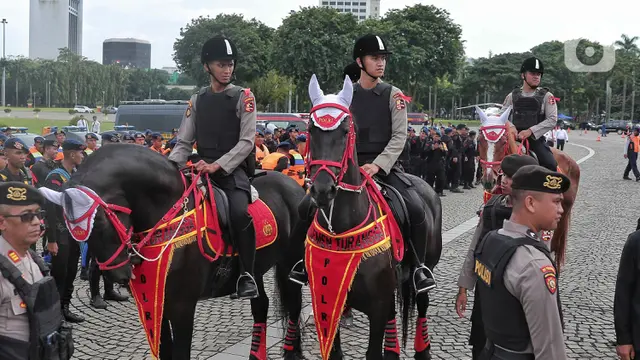Panglima TNI dan Kapolri Pimpin Apel Operasi Lilin 2022 di Monas