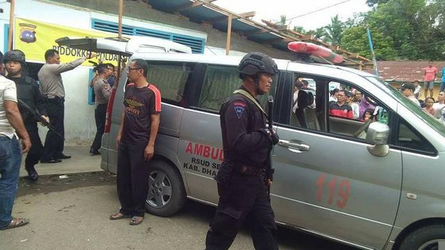 Pembakar Mapolres Dharmasraya