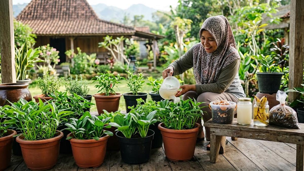 Sayuran di Pot Cepat Layu? Kenali Bahan Dapur yang Bisa Membantu Pertumbuhannya