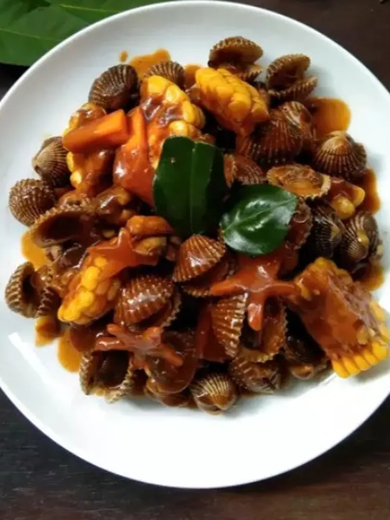 Kerang Dara Saus Padang