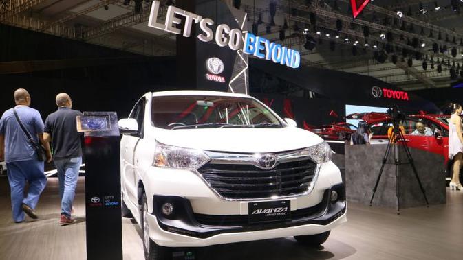 Toyota Avanza Limited dijual hanya 150 unit di GIIAS 2017. (Herdi Muhardi)