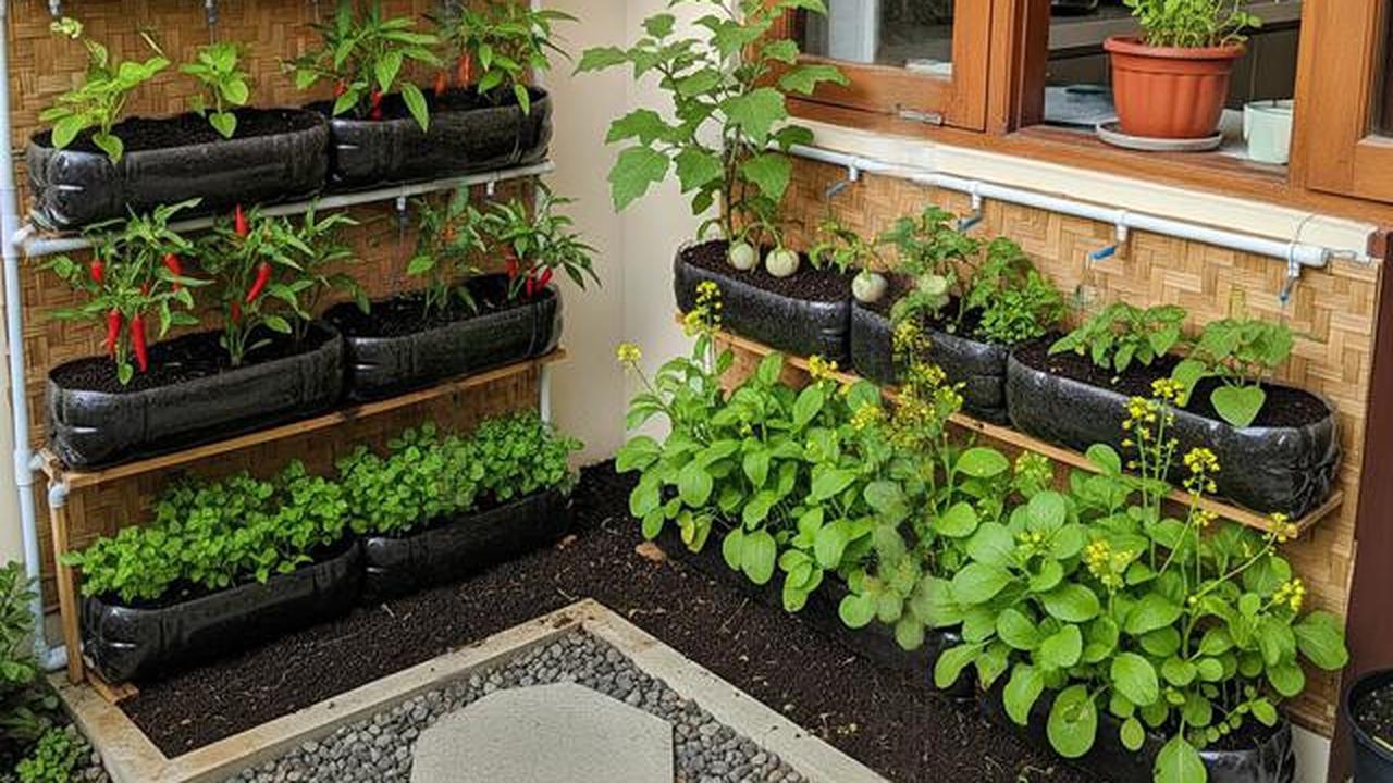 7 Cara Membuat Kebun Sayur Dekat Dapur agar Panen Rutin Setiap Minggu