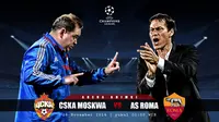 Prediksi CSKA Moskwa vs AS Roma (Liputan6.com/Yoshiro)