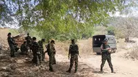 Polisi dan Forkompinda Datang Lokasi Insiden Penembakan Warga NTT (Foto: Ola Keda/Liputan6.com)