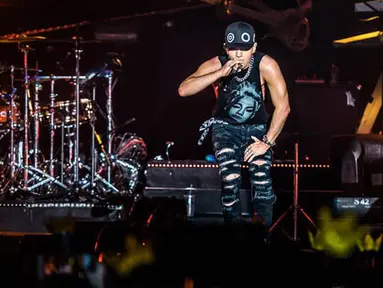 Personel Big Bang, Taeyang sukses menggelar konser perdananya di Guangzhou, Tiongkok pada 28 Januari 2015. (YG Entertainment)