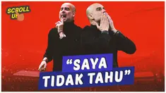 Berita video, scroll up kali ini membahas Pep Guardiola yang menolak berkomentar terkait kontraknya di Manchester City.