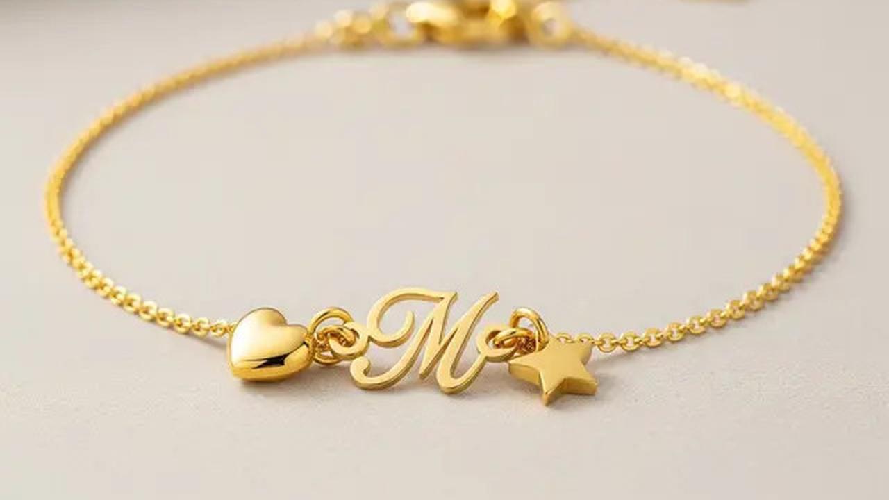 7 Model Gelang Emas 24K 1 Gram Hadiah Custom Inisial, Elegan dan Personal