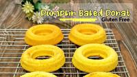 Donat Panggang Labu Orange. (dok. Cookpad/@RachmaNita)