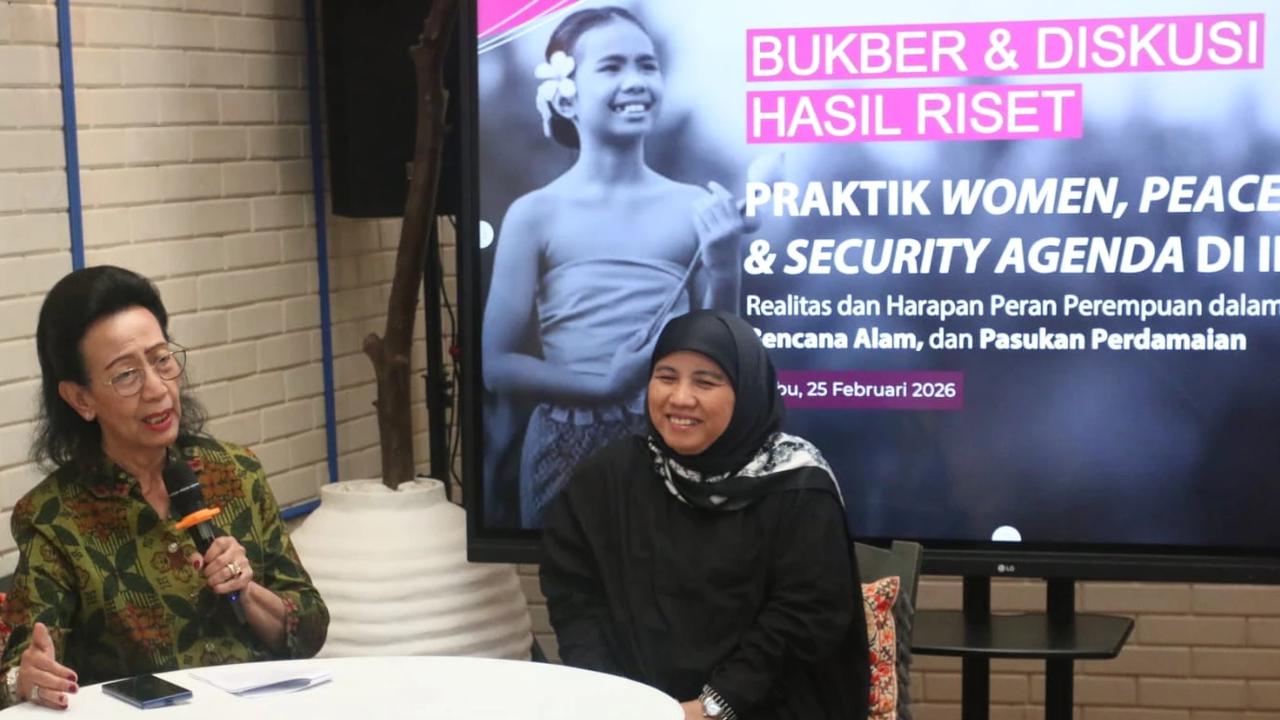 Riset: Publik Dorong Perempuan Jadi Aktor Strategis dalam Konflik dan Krisis