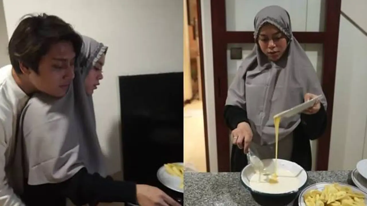 Pasangan Romantis, Ini 7 Momen Lesti Kejora Masak Buat Rizky Billar