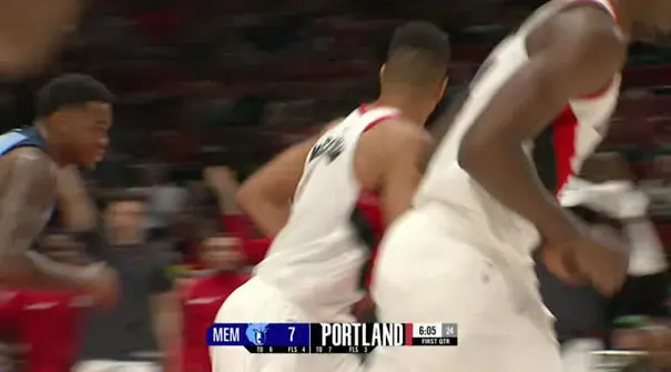 Berita video game recap NBA 2017-2018 antara Portland Trail Blazers melawan Memphis Grizzlies dengan skor 113-98.