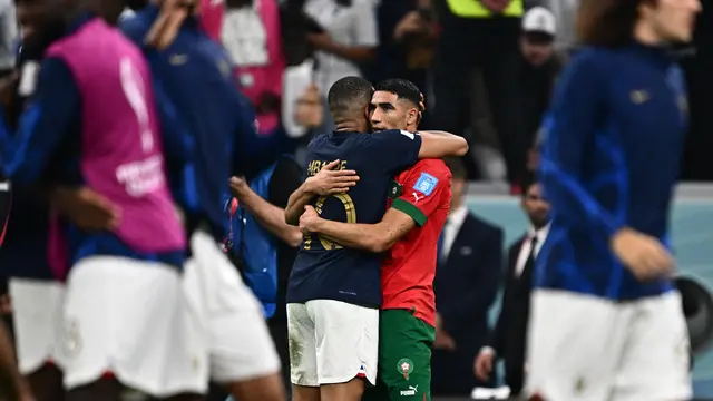 Manisnya Bromance Achraf Hakimi dan Kylian Mbappe