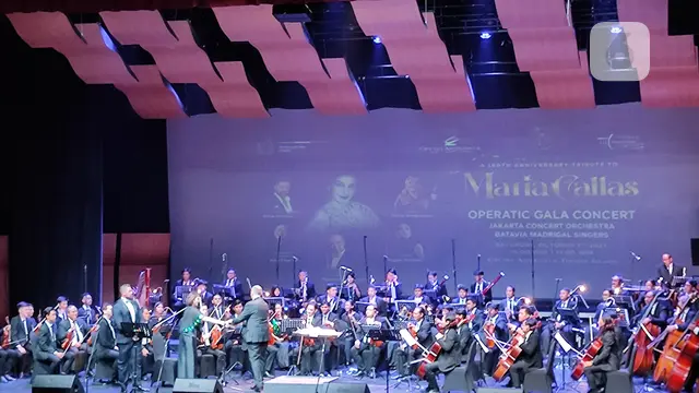 Konser Orkestra Tribute to Maria Callas Berhasil Pukau Penonton