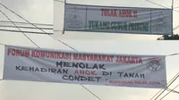 Spanduk 'Gerakan Tolak Ahok' Bertebaran di Jakarta