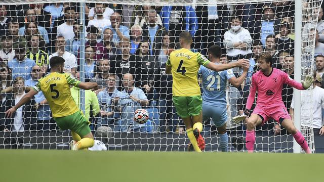 Foto: Jack Grealish Cetak Gol Perdana, Manchester City Bantai Norwich City 5-0 di Pekan Kedua Liga Inggris 2021 / 2022