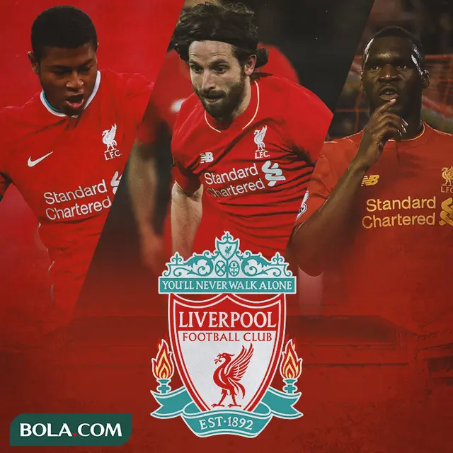 Liverpool - Rhian Brewster, Joe Allen, Christian Benteke