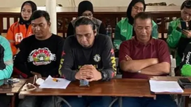 Ketua Presidium Koalisi Ojol Nasional, Andi Kristiyanto.