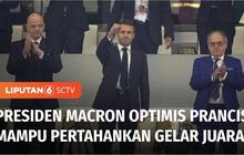 VIDEO: Tak Takut dengan Messi, Macron Pede Prancis Juara Piala Dunia 2022