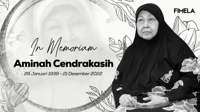 Aminah Cendrakasih in memoriam (Fimela.com)