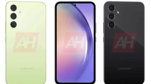 Bocoran penampilan Samsung Galaxy A54 (Gizmochina)