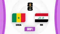 Ilustrasi Senegal versus Irak di Piala Dunia 2026. (Dok. Multimedia KLY)