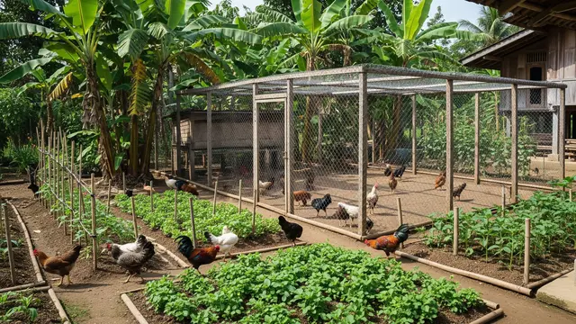 6 Desain Kandang Ayam Kampung Modern tapi Tetap Natural dan Tradisional