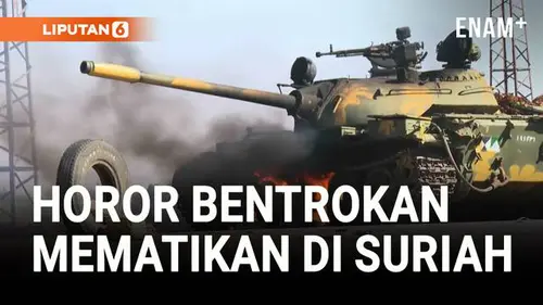 VIDEO: Bentrokan Berdarah! 30 Tewas di Provinsi Sweida Suriah